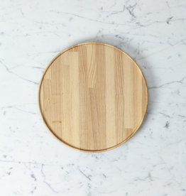 Hasami Hasami Ash Wood Round Tray -10'' x 7/8" HP026
