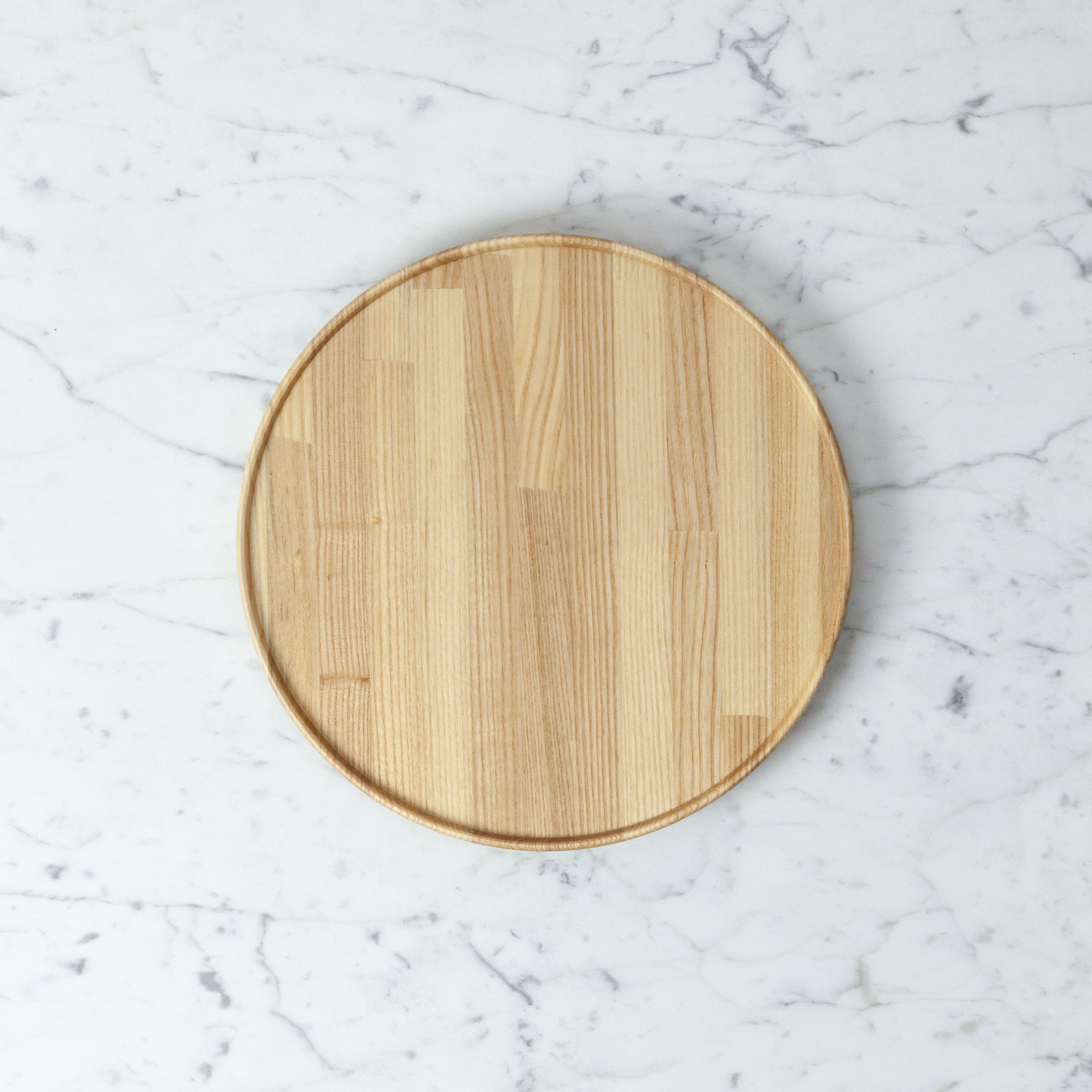 Hasami Hasami Ash Wood Round Tray -10'' x 7/8" HP026