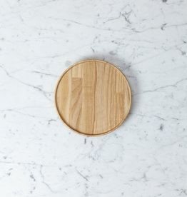 Hasami Hasami Ash Wood Round Tray- 7.3/8" x 7/8" HP024