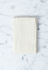 Japanese Organic Cotton Gauze Mini Towel 10in - Ivory