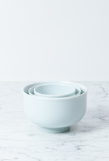 MIZU MIZU PREORDER mizu-mizu Porcelain Cup with Foot - Bluish White - 3.25''