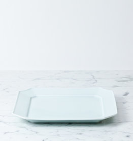 MIZU MIZU mizu-mizu Square Porcelain Dish - Bluish White - 9.5''