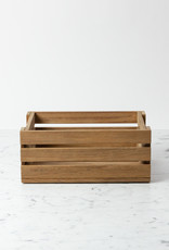 Skagerak Dania Low Teak Crate - Small - 12x8.75X5"