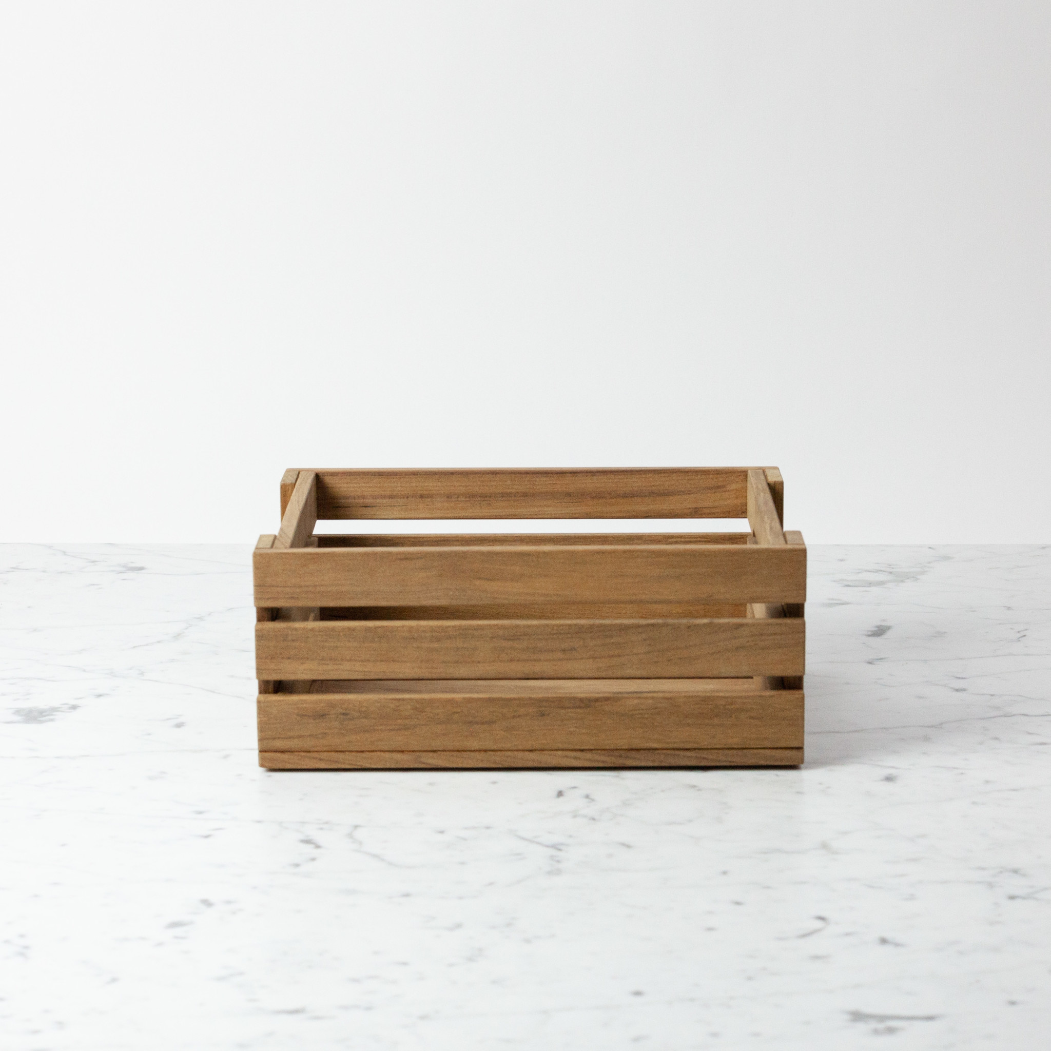 Skagerak Dania Low Teak Crate - Small - 12x8.75X5"