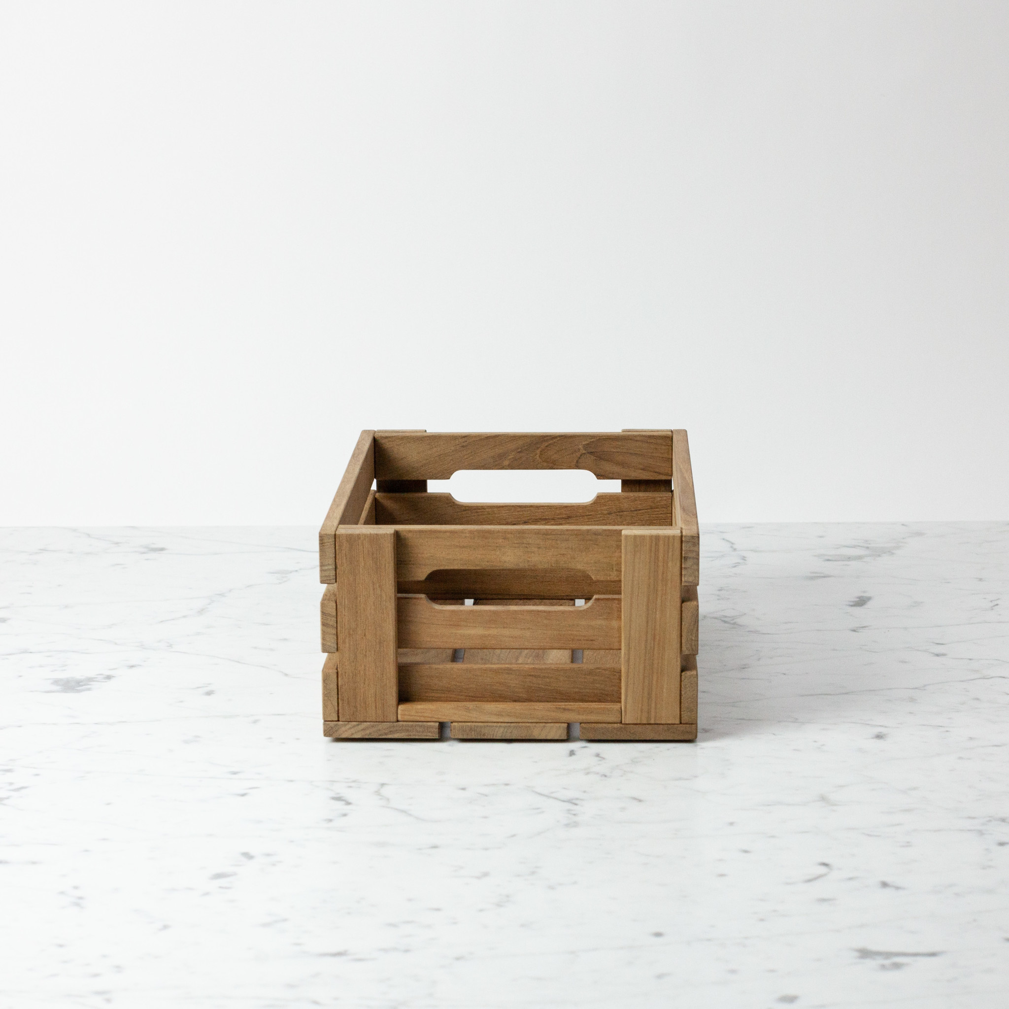 Skagerak Dania Low Teak Crate - Small - 12x8.75X5"