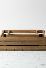 Skagerak Dania Low Teak Crate - Small - 12x8.75X5"
