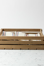 Skagerak Dania Low Teak Crate - Large - 17.5x12x5"