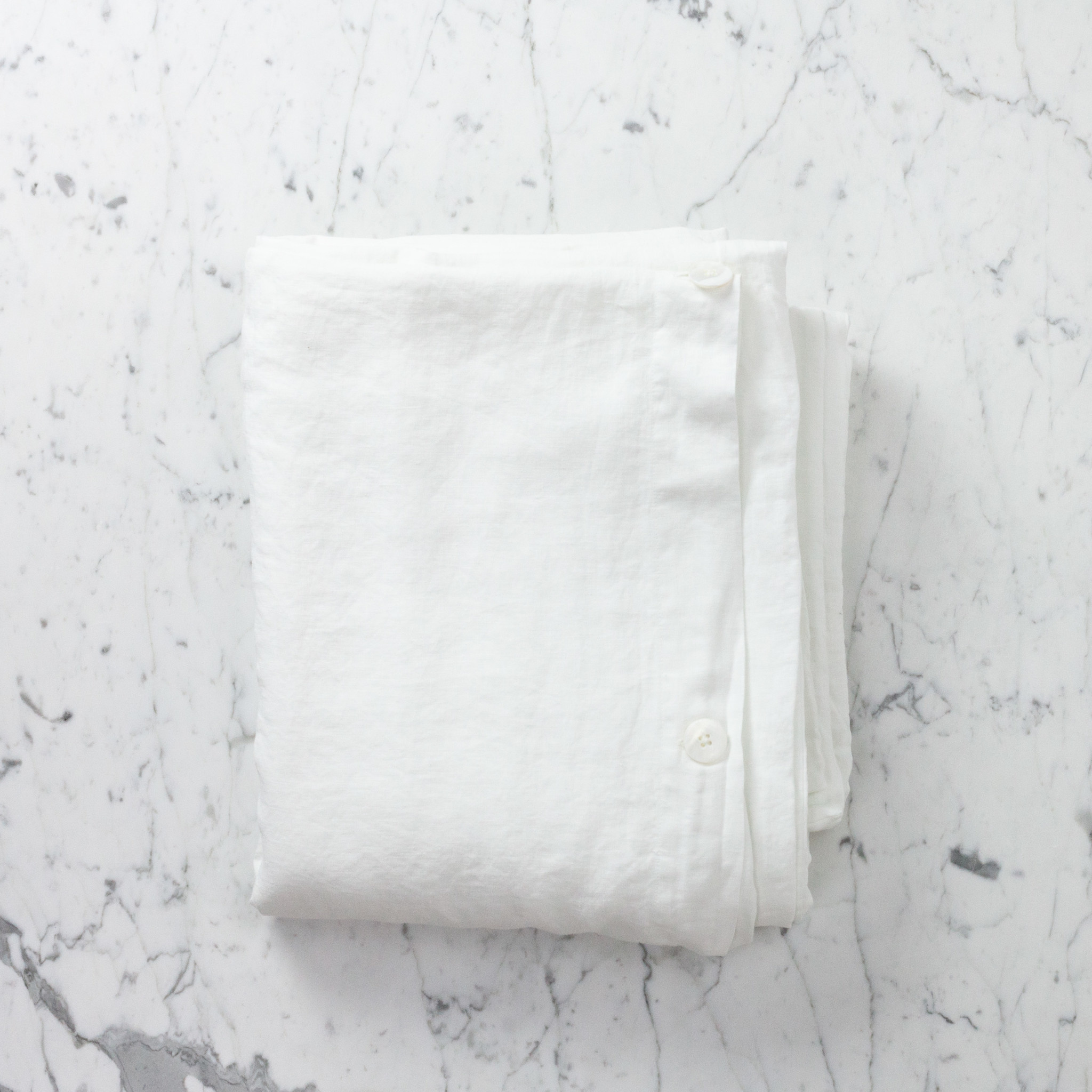 Linen Duvet Cover Queen White The Foundry Home Goods