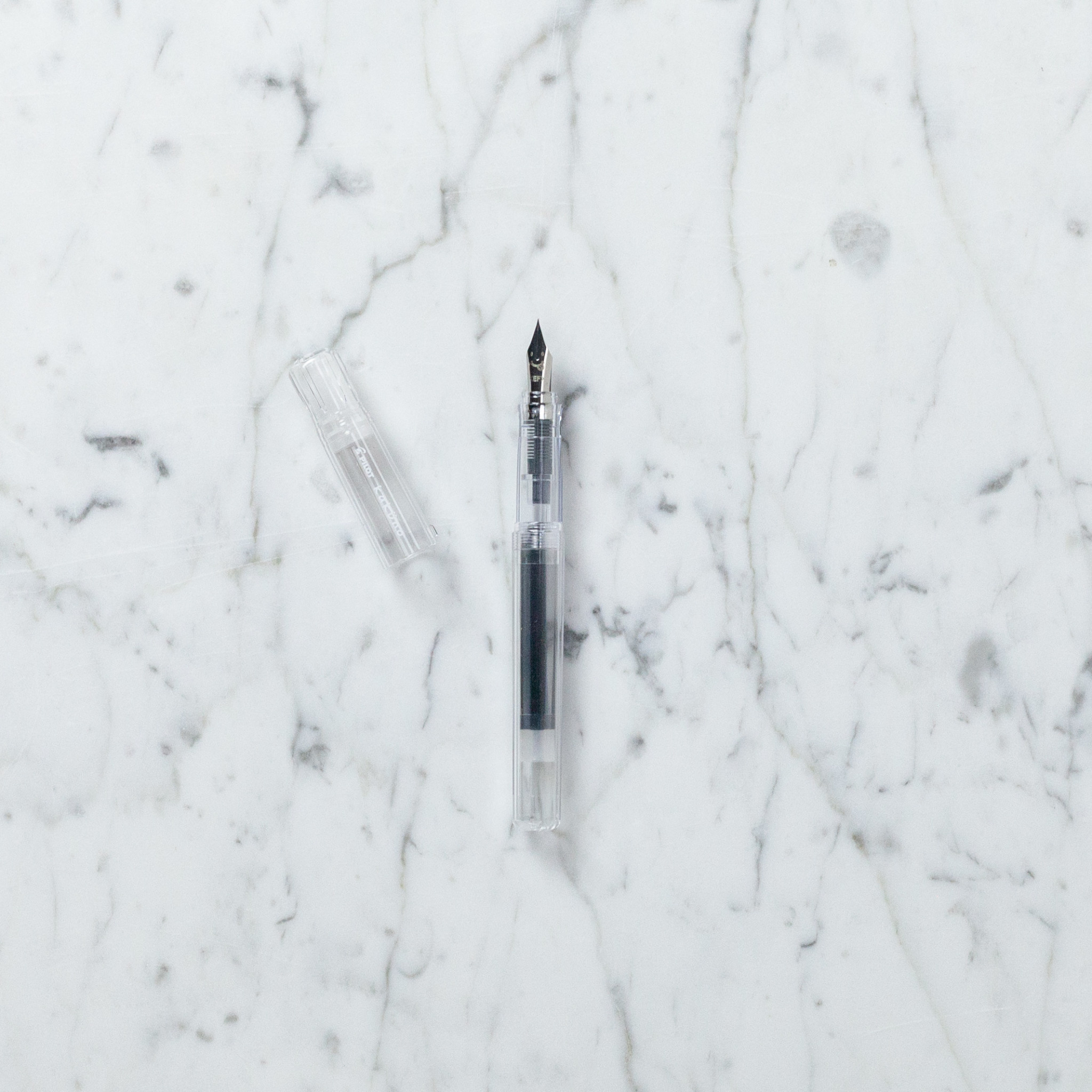Kakuno Clear Fountain Pen - Medium