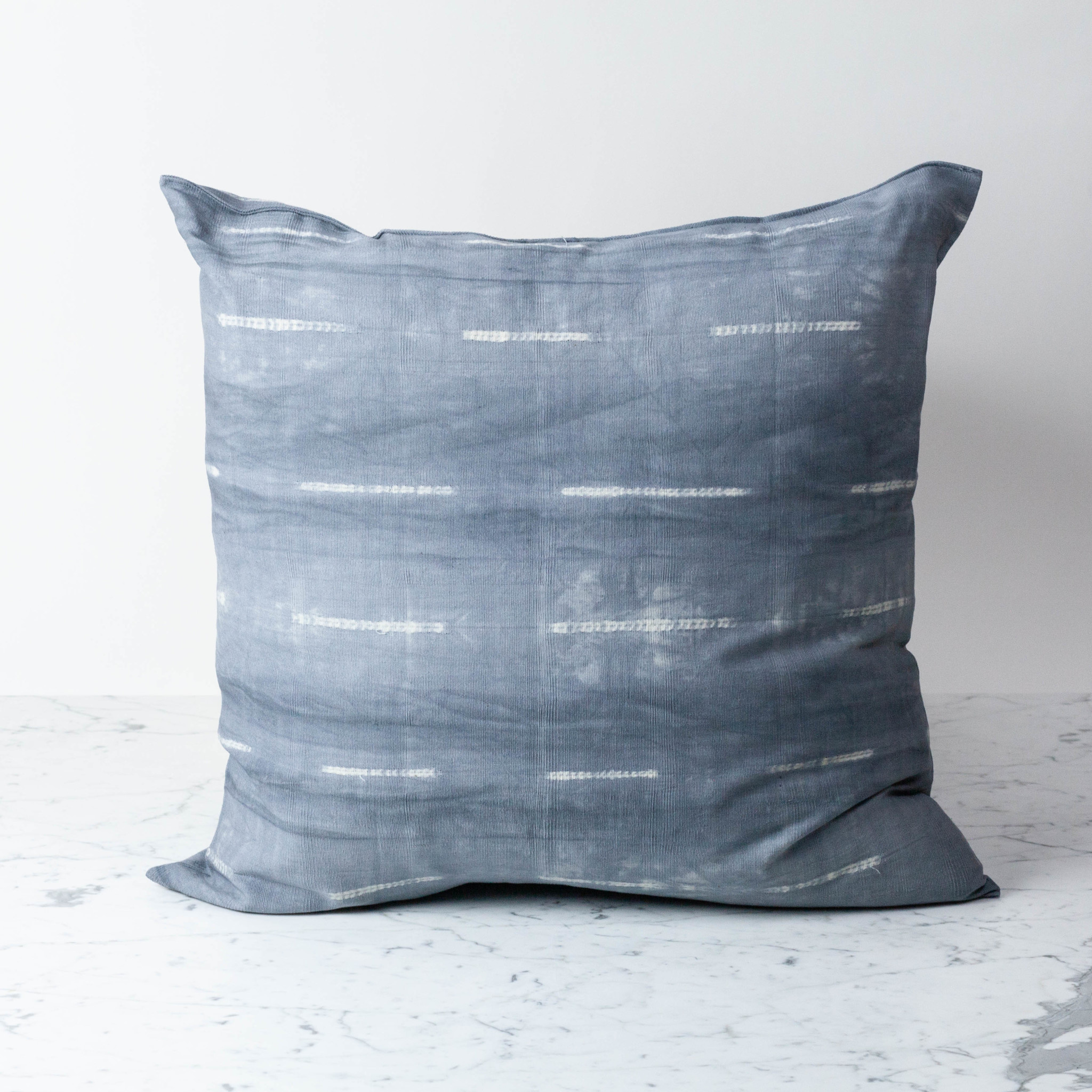 Tensira 24 X 24 Handwoven Cotton Pillow With Down Insert Button