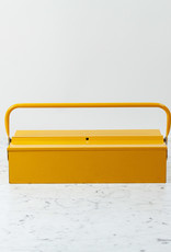 Italian Single Layer Steel Tool Box - Yellow