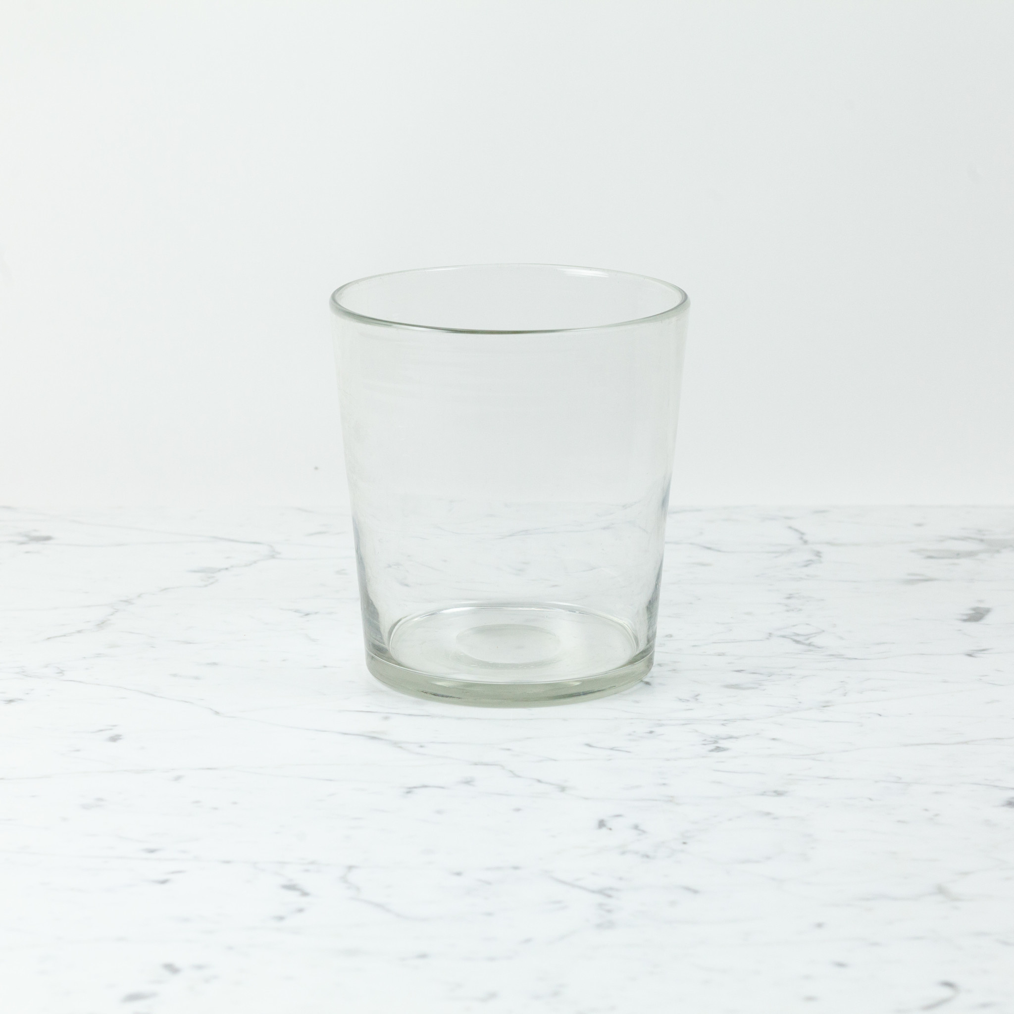 Henry Dean Henry Dean Handblown Tapered Spry Vase - Clear Glass - 7.5in