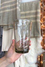 Handblown Mexican Recycled Pint Glass 14oz