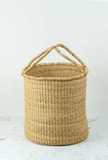 Grass Hamper Basket with Double Handles - Small - 16"