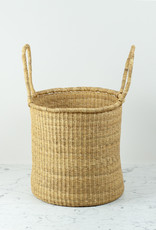 Grass Hamper Basket with Double Handles - Small - 16"
