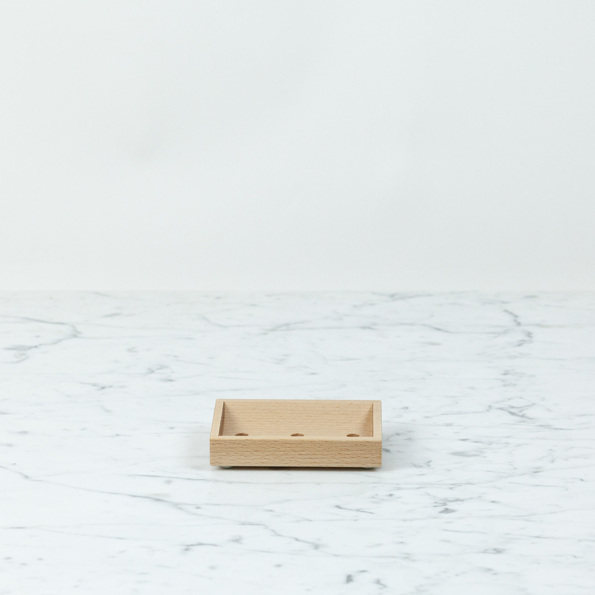 Ostheimer Toys German Beechwood Soap Dish with Drain Holes