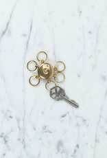 A&F Brass Octopus Key Holder
