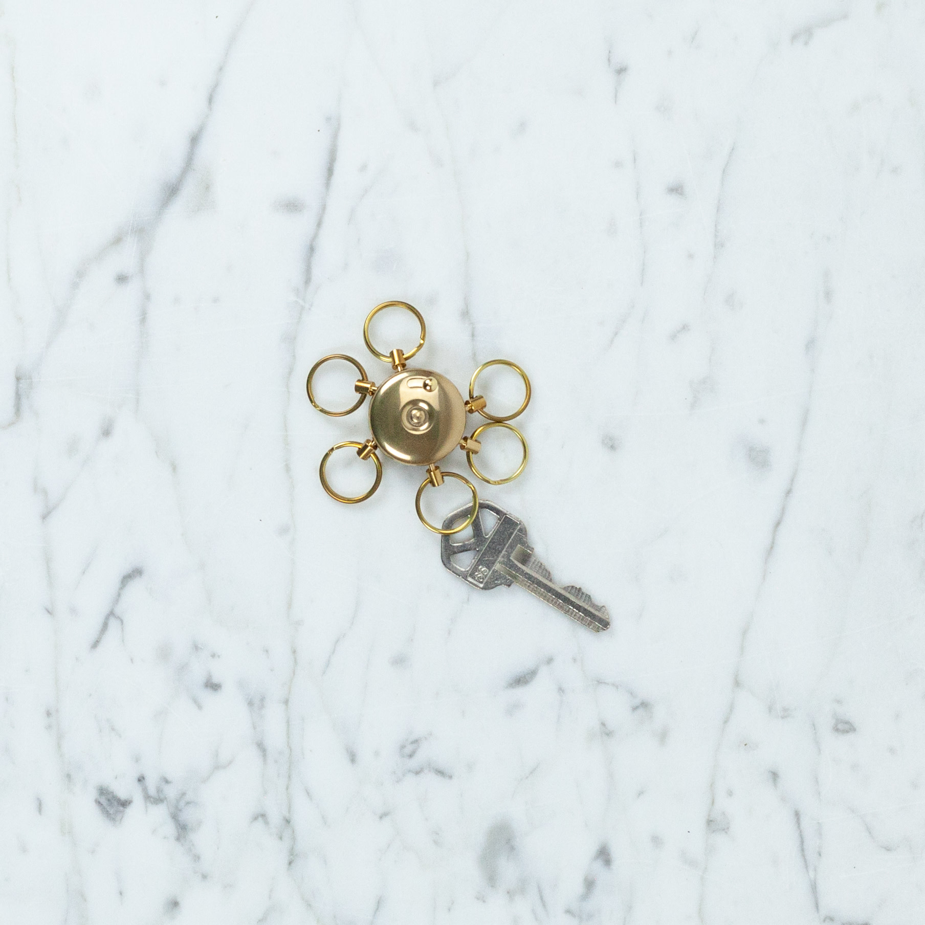A&F Brass Octopus Key Holder
