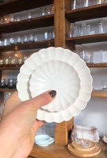 JICON Jicon Chrysanthemum Plate - Extra Small - Ivory - 3.75''