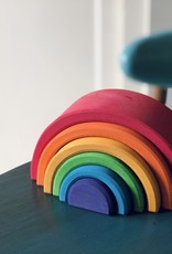 Grimm's Toys Grimm's Rainbow Large 6 Piece Set 6.5in