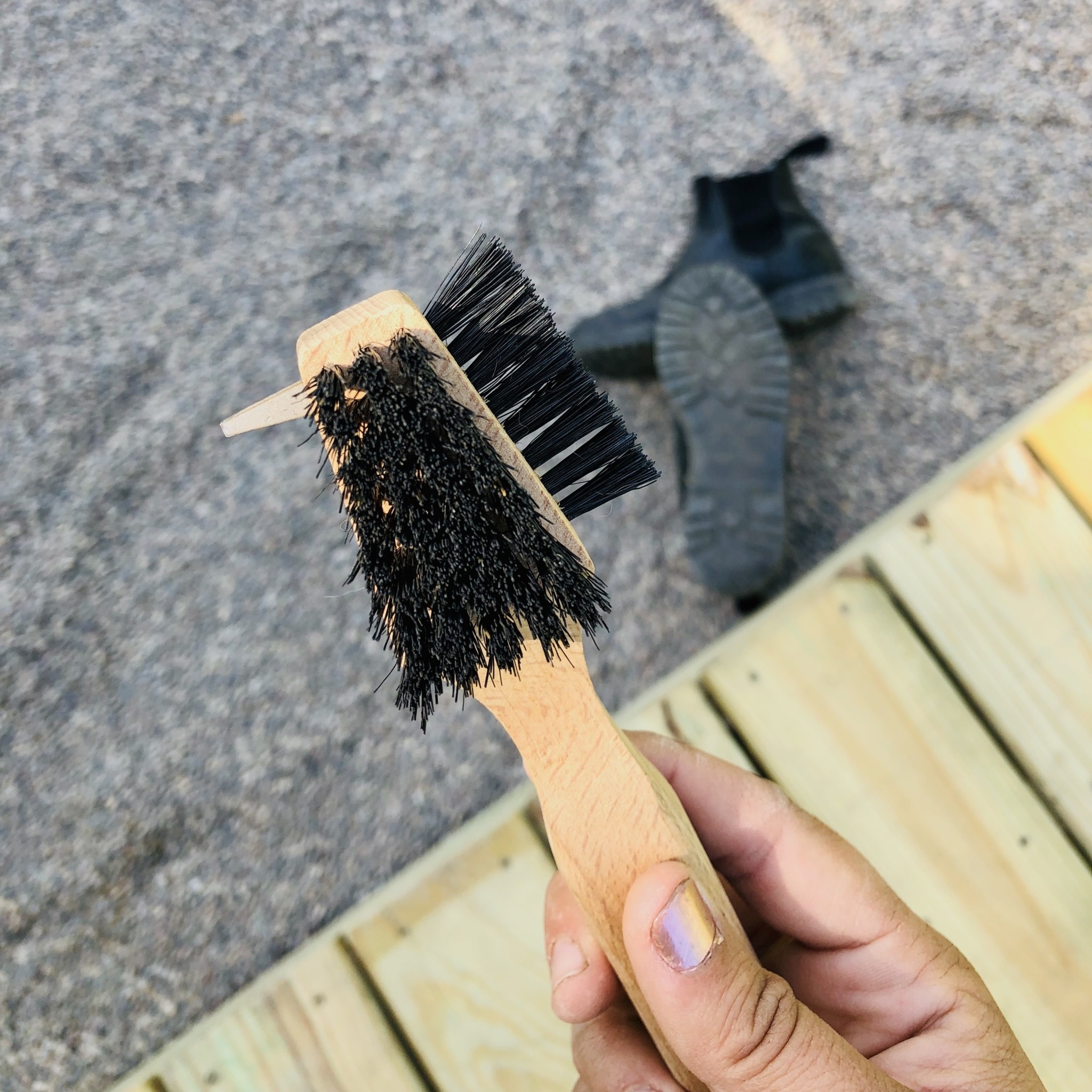 shoe sole brush