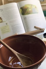 Kenyan Olivewood Deep Bowl Chunky Cooking Spoon - 11"