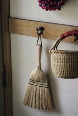 Bolga Baskets Children's Grass Bolga Basket with Leather Handle - 10"