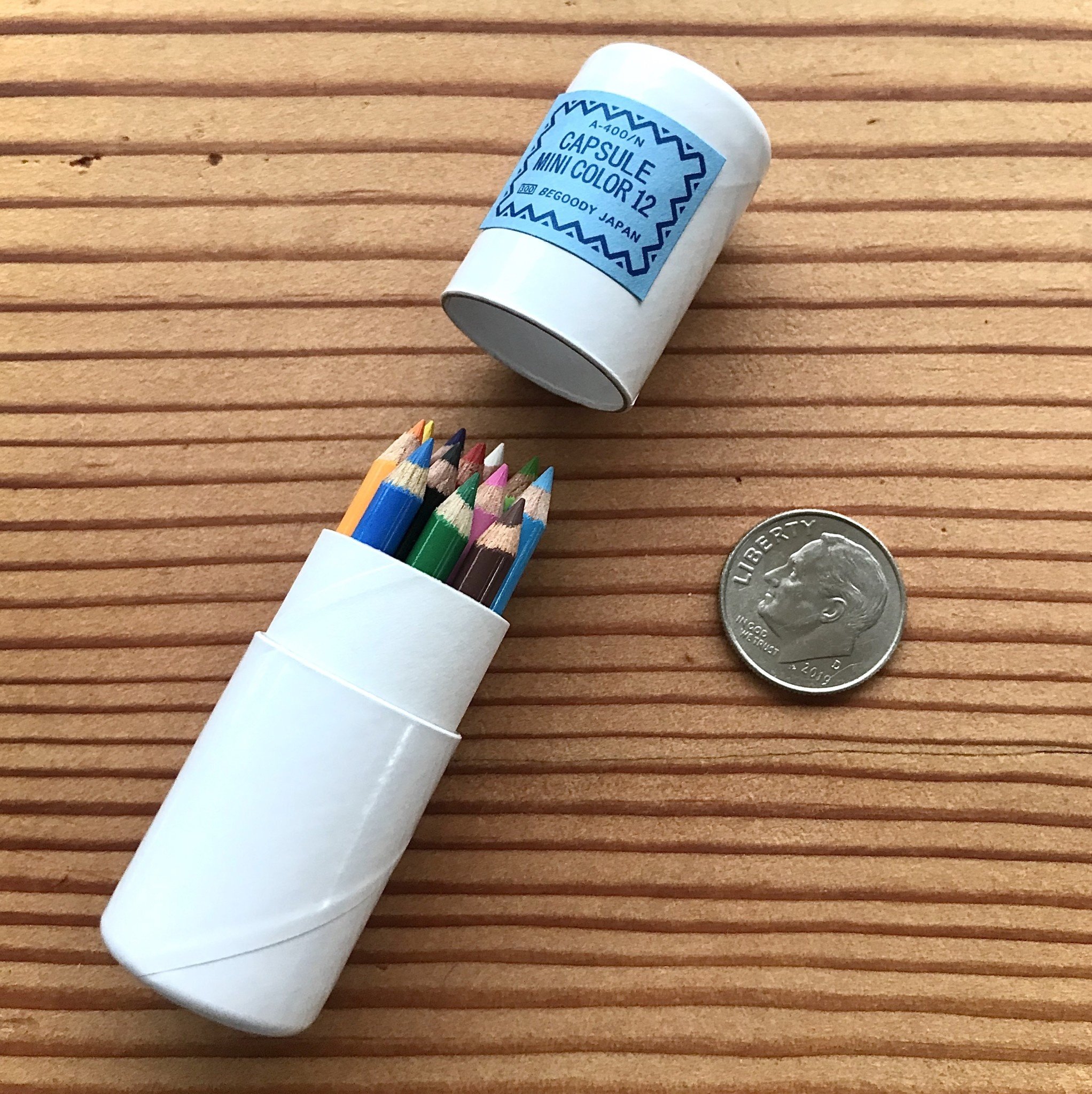 Capsule Mini Colored Pencil Set