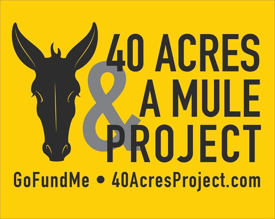 8/14/2020 Foundry Giving Friday: The 40 Acres & A Mule Project