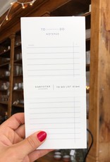 Simple Danish To Do Notepad - Slim 3.75x8"