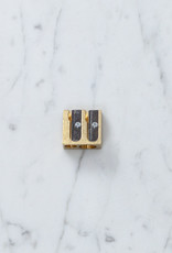 DUX Brass Wedge Double Pencil Sharpener