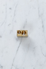 DUX Germany DUX Brass Wedge Double Pencil Sharpener
