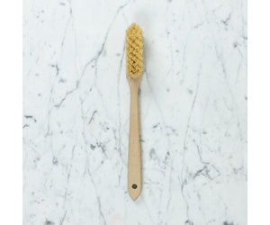 Swedish Long Handle Round Soft Glass Brush - The Foundry Home Goods