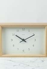 Lemnos Clocks Kaede Clock - White