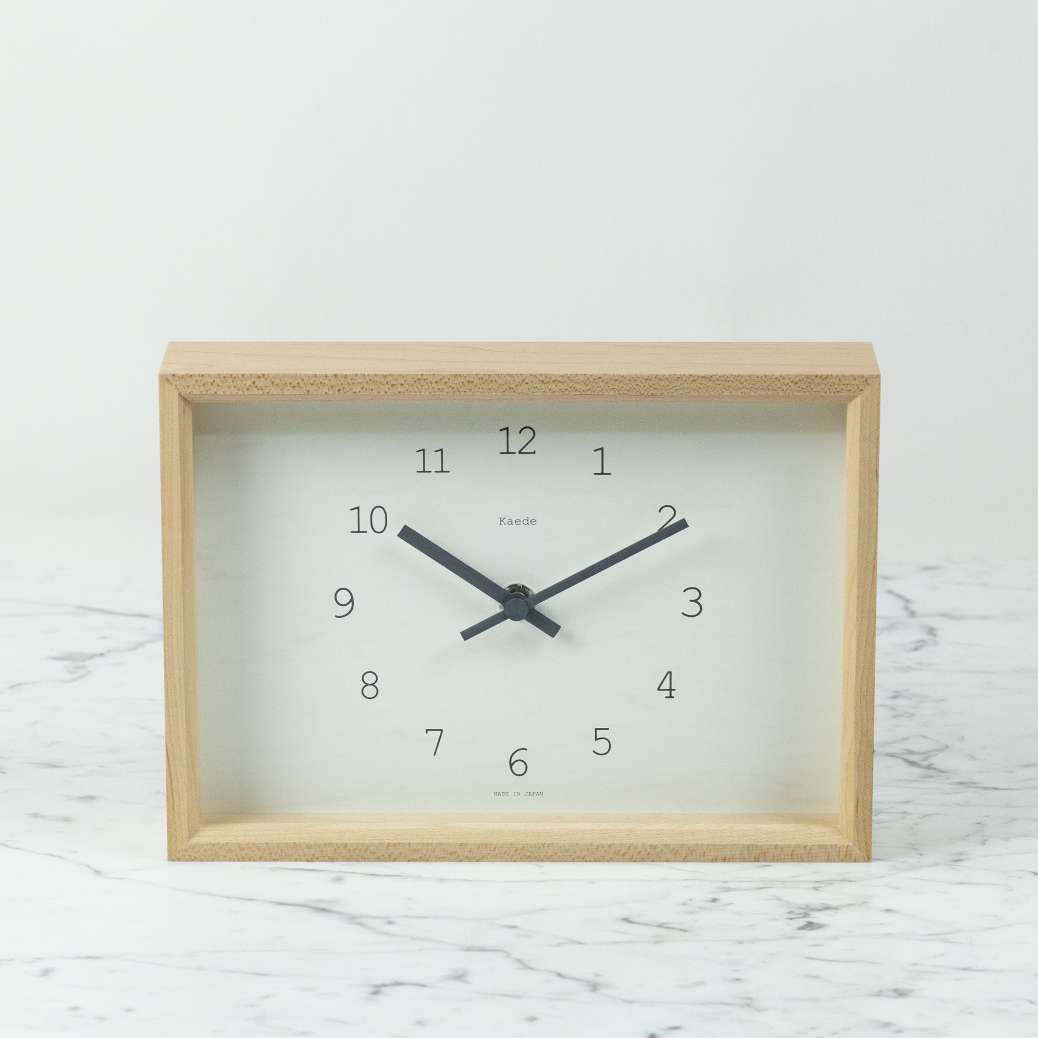 Lemnos Clocks Kaede Clock - White