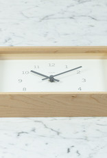 Lemnos Clocks Kaede Clock - White