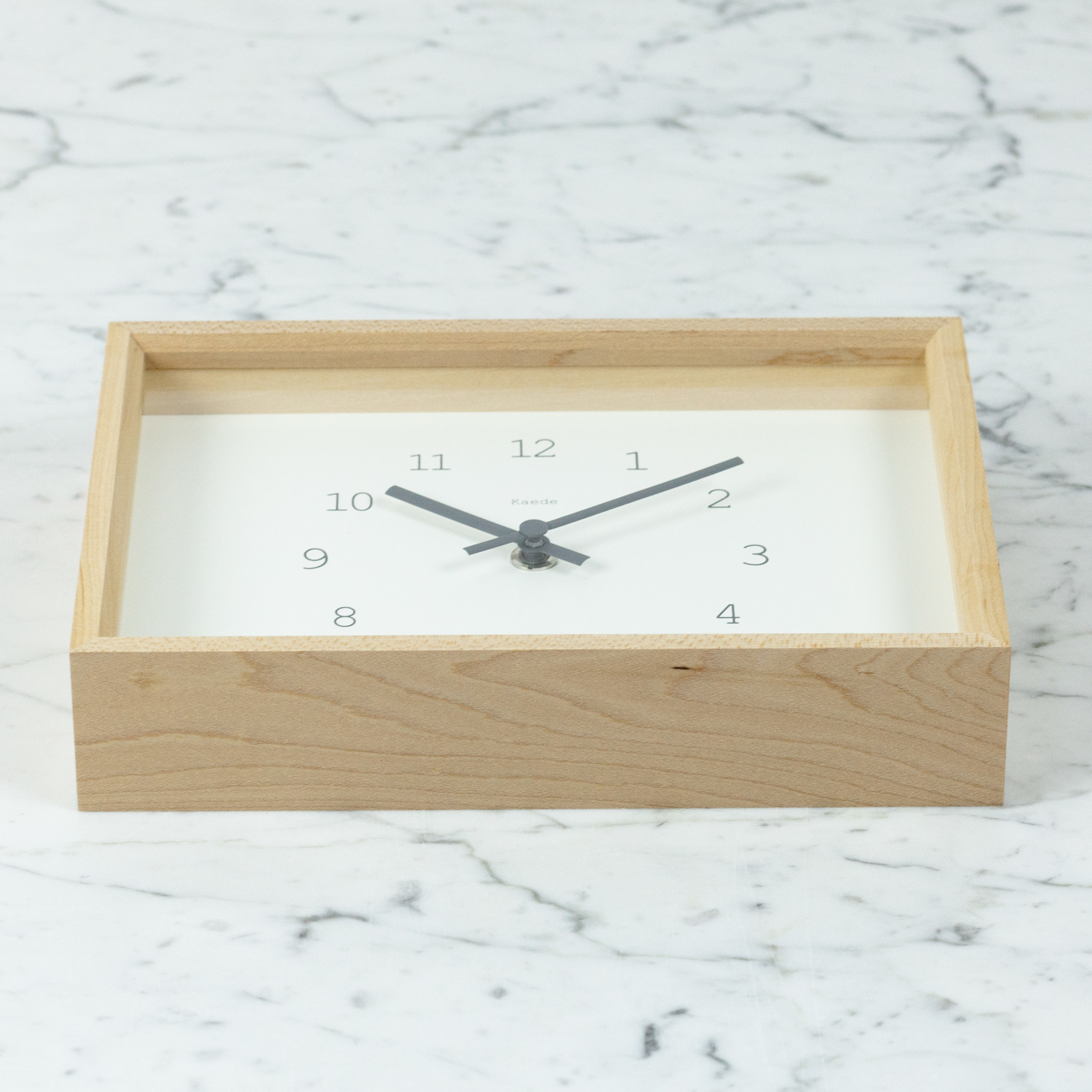 Lemnos Clocks Kaede Clock - White