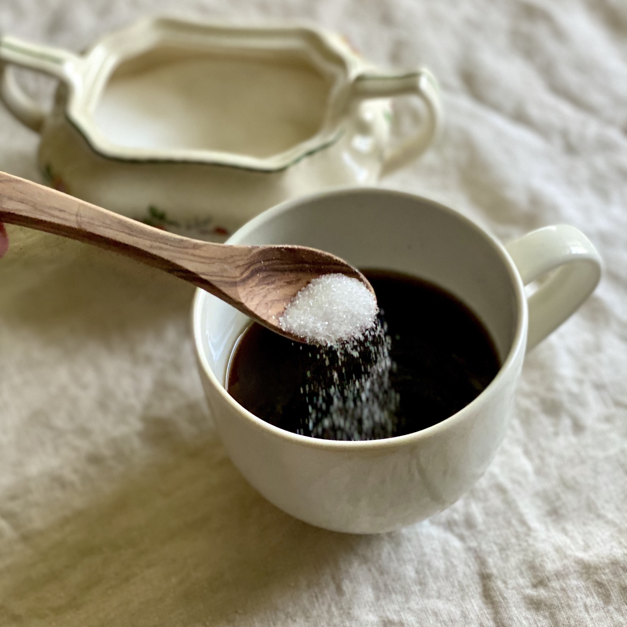Olivewood Small Coffee Baby Stirring Spoon - 5.25"