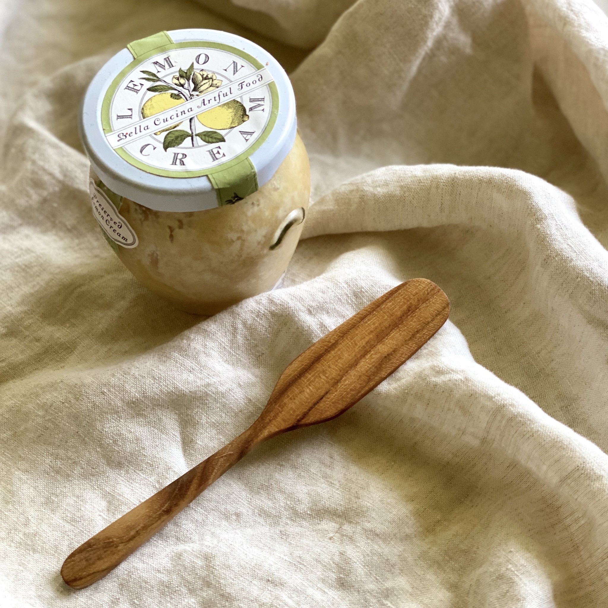 Teak Flat Small Paddle Spreader - Small - 6"