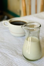 Handblown Recycled Mexican Glass Small Penguino Pitcher 4oz