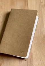 Traveler's Company Spiral Ring Kraft Notebook - A6 Slim - Blank - 100 Sheets