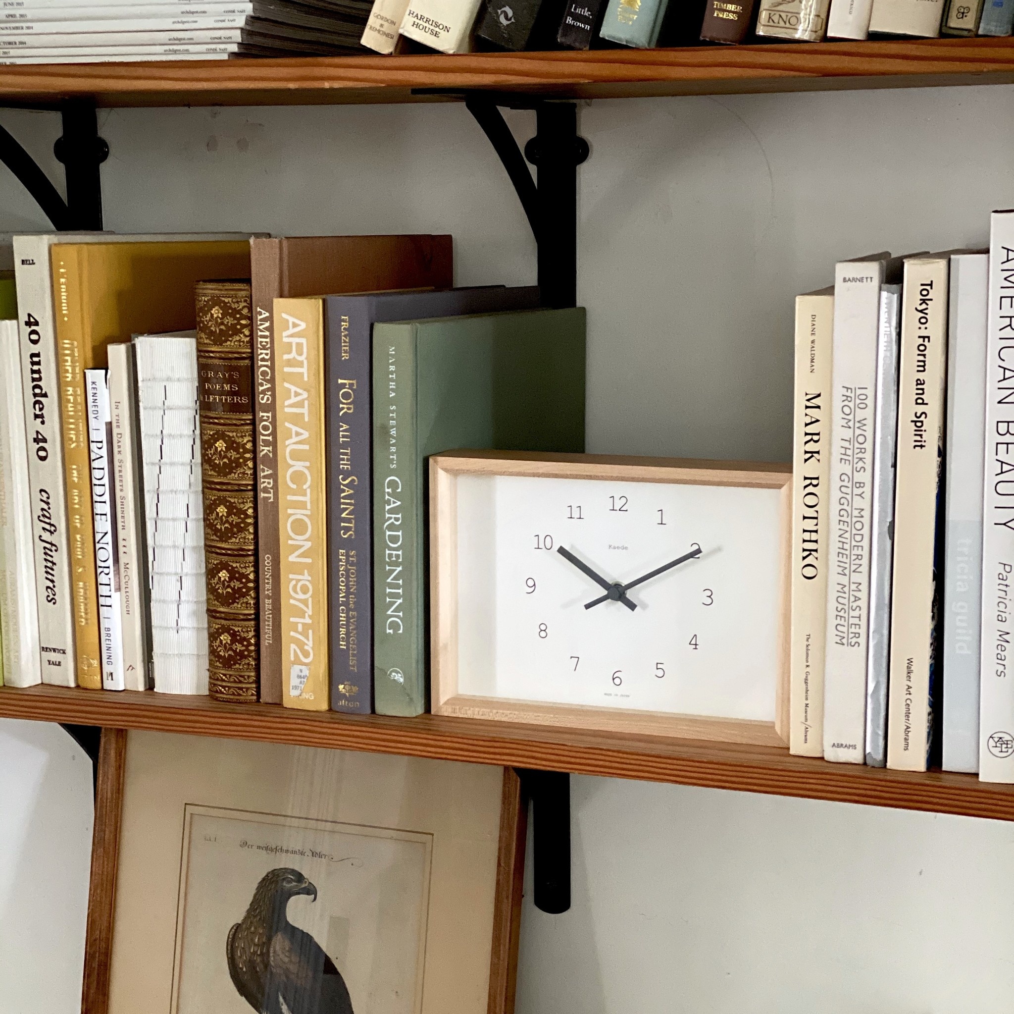 Lemnos Clocks Kaede Clock - White