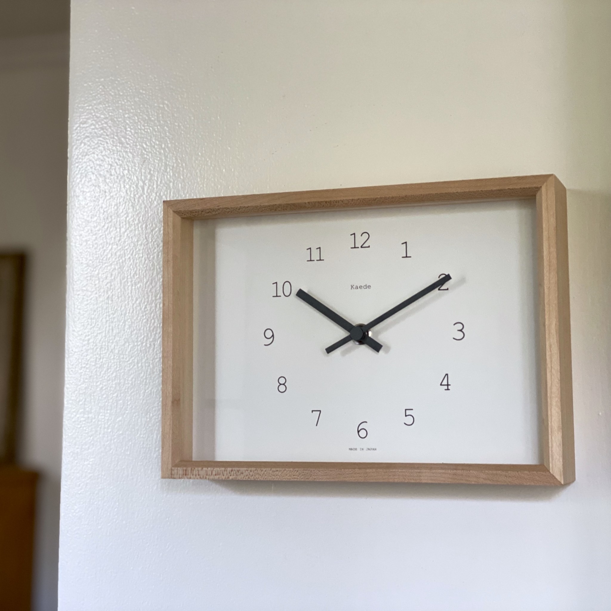 Lemnos Clocks Kaede Clock - White