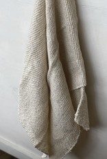 Simple Rustic Cotton Towel - Natural White - Set of 3