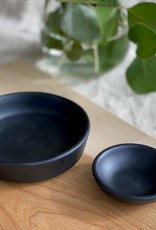 Portuguese Barro Negro Single Salt & Pepper Dish - 3"