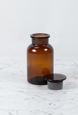 Amber Apothecary Bottle - Large - 1 Liter