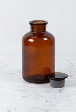 Amber Apothecary Bottle - Extra Large - 2 Liter