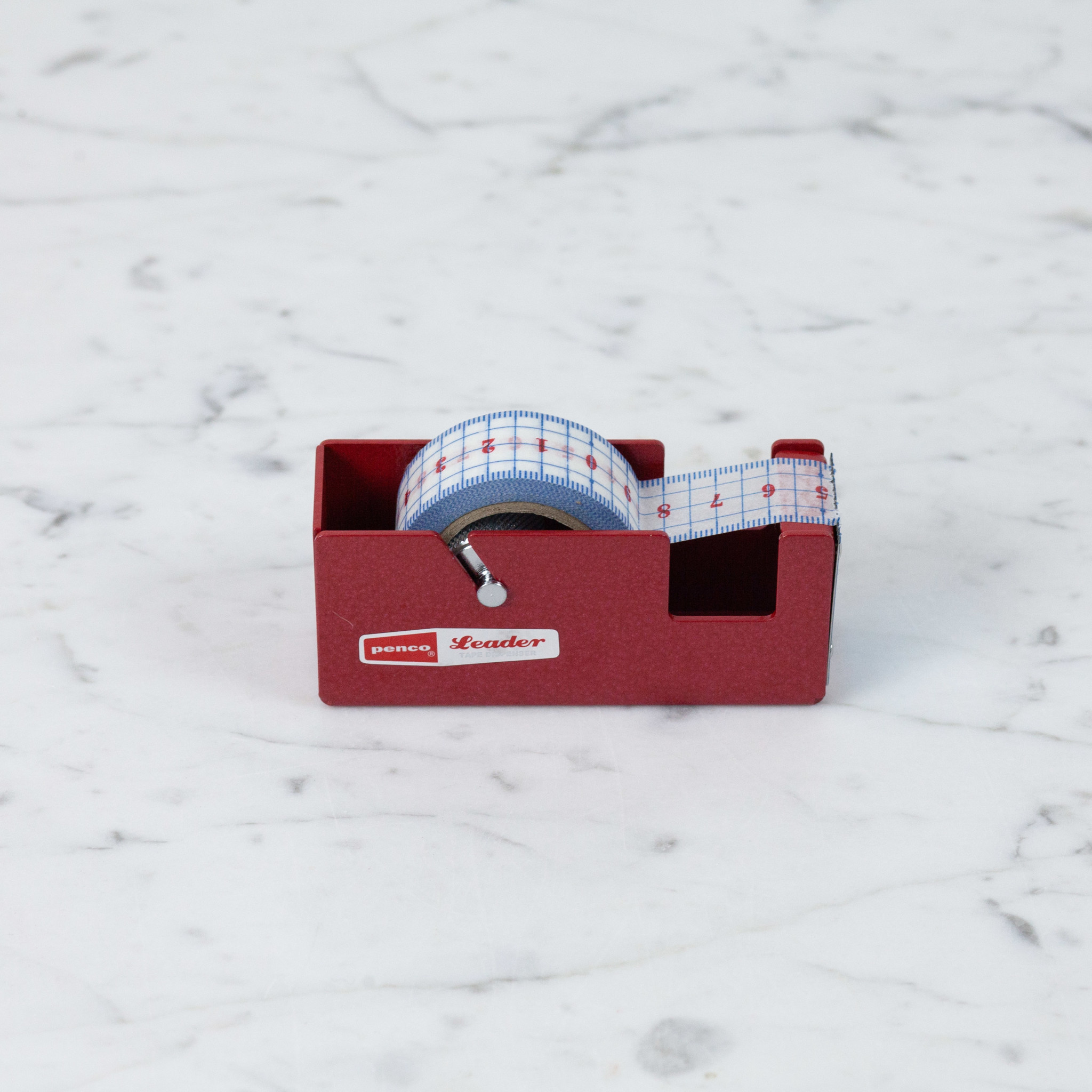 Small Desktop Tape Dispenser - Red