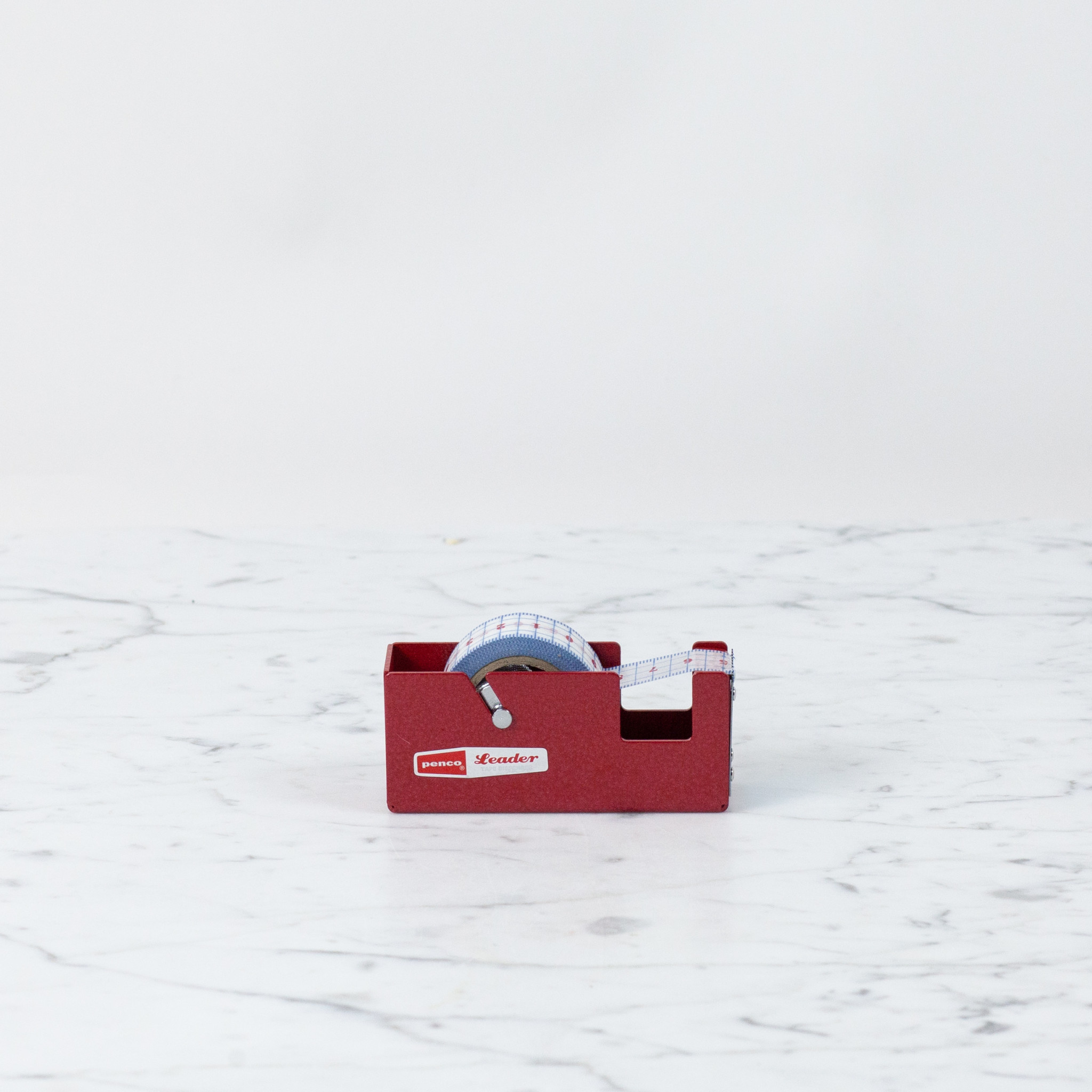 Small Desktop Tape Dispenser - Red