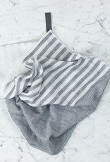 Square Towel with Hanging Loop - Dark Grey